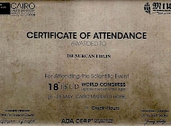 Lazerle Oyulmuş 18. 1SLD Tarihli Dünya Kongresi